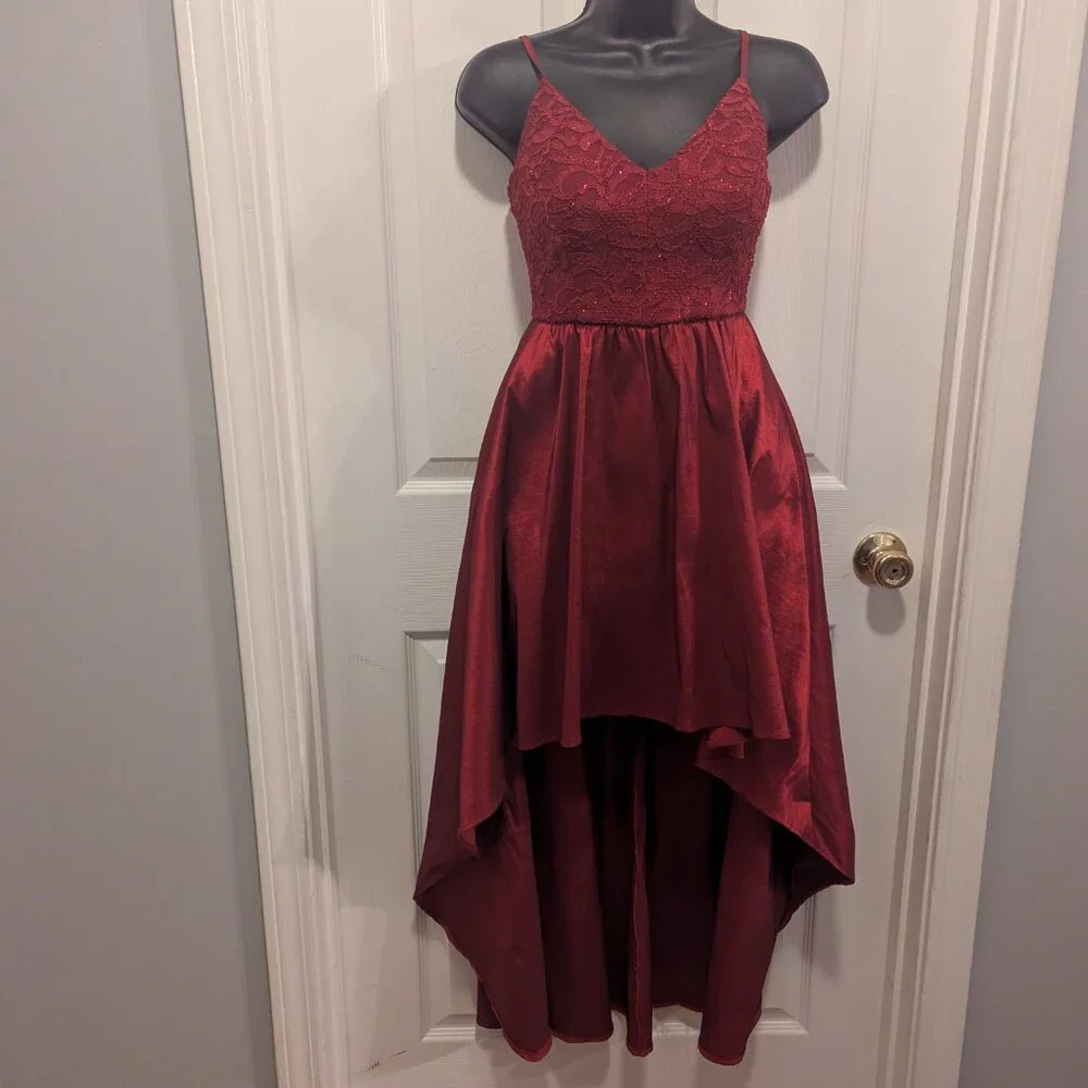 B Smart formal red dress - S - Picture 2 of 6
